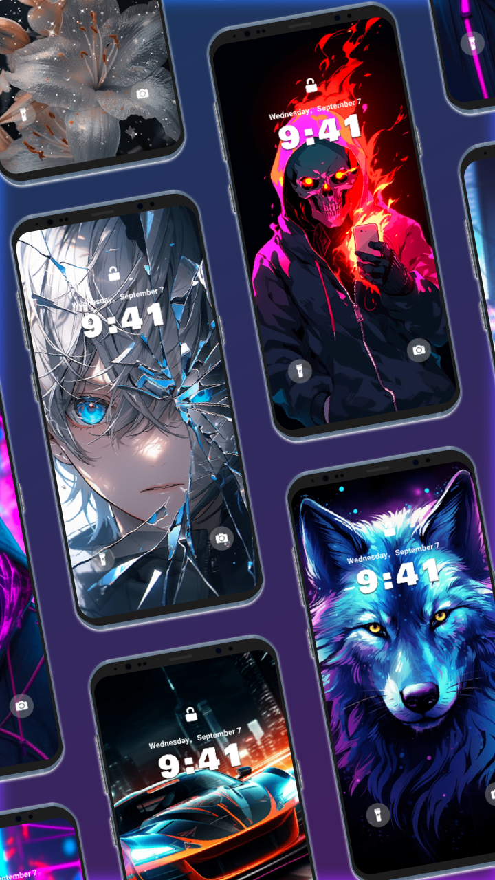 Homescreen: Wallpapers, AI art Screenshot 8