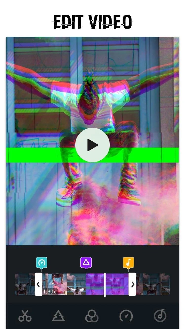 Glitch Photo Editor & Glitch V Screenshot 1