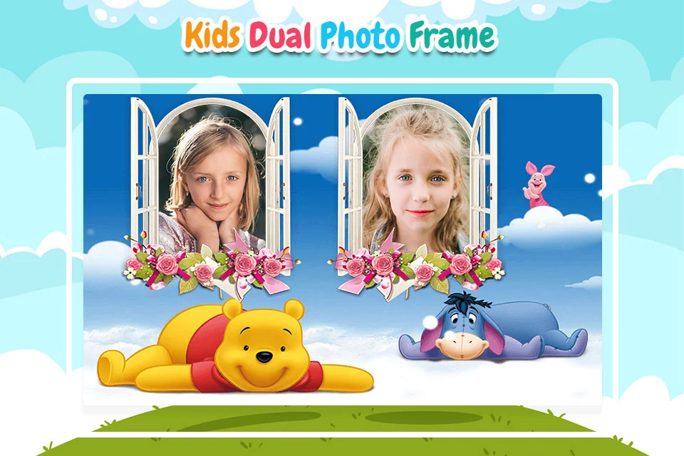 Kids Dual Photo Frames Screenshot 8