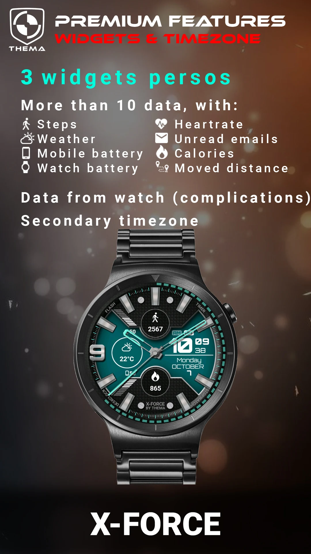 X-Force Watch Face Screenshot 4