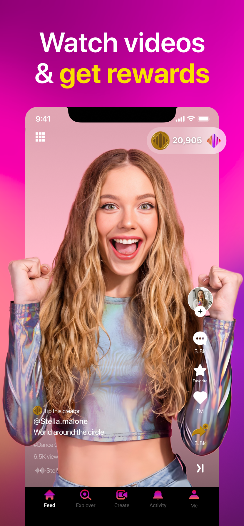 Lit.it Short Videos & Rewards Screenshot 1