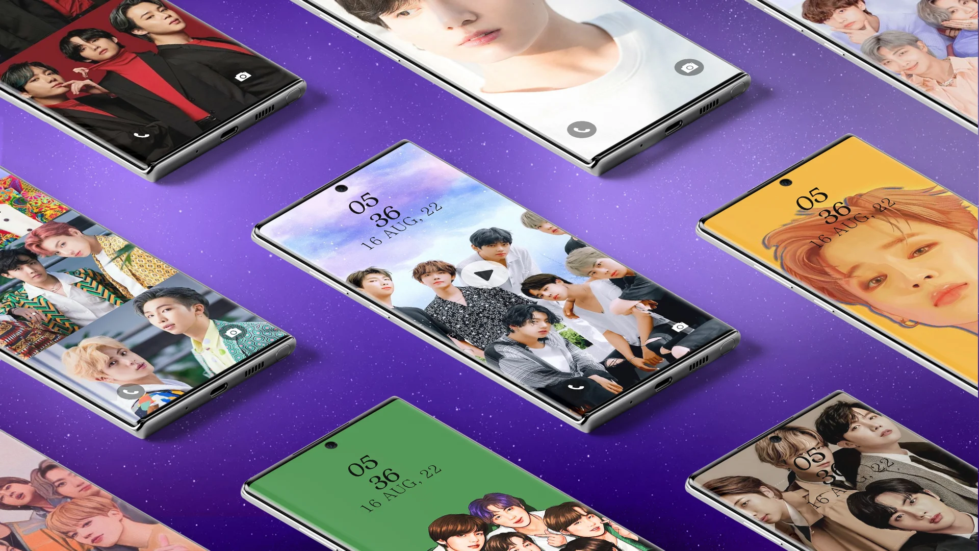 BTS Wallpaper – I Purple You Screenshot 3