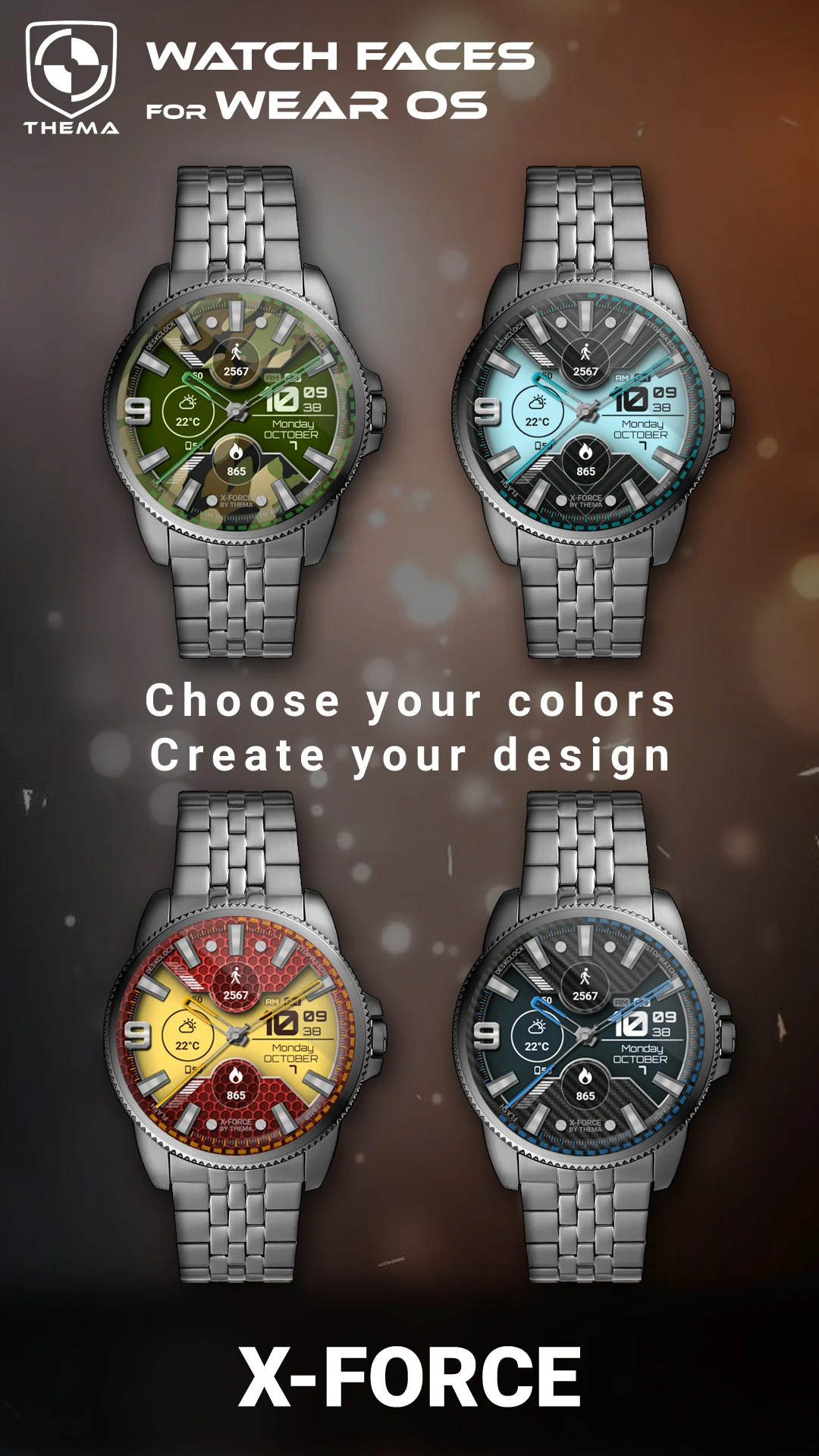 X-Force Watch Face Screenshot 2