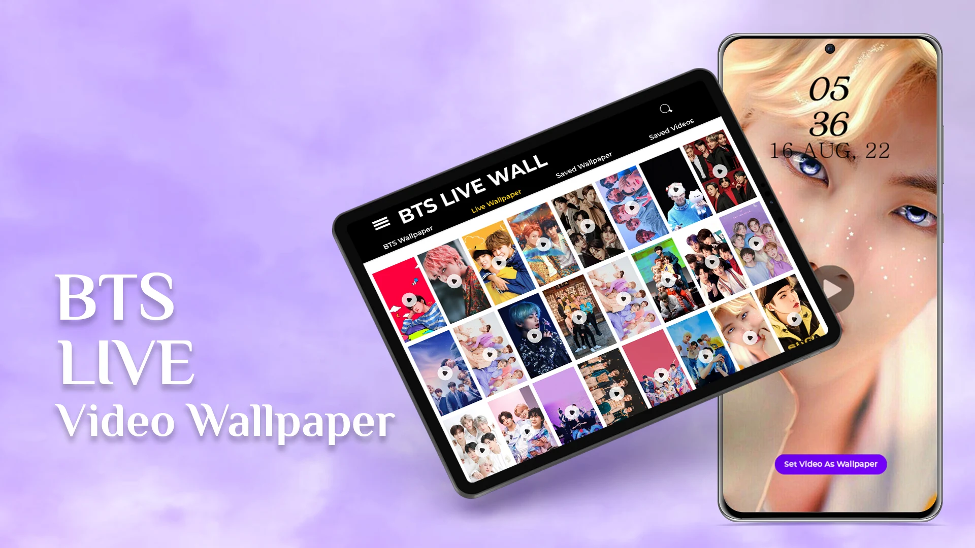BTS Wallpaper – I Purple You Screenshot 4