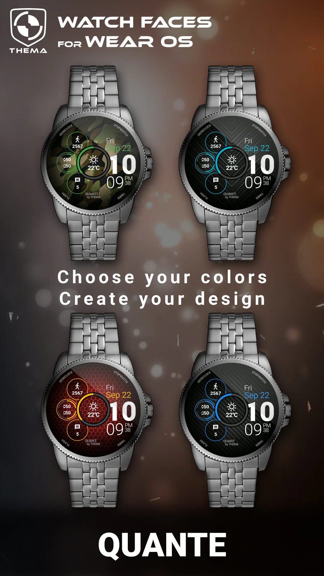 Quante Watch Face Screenshot 2