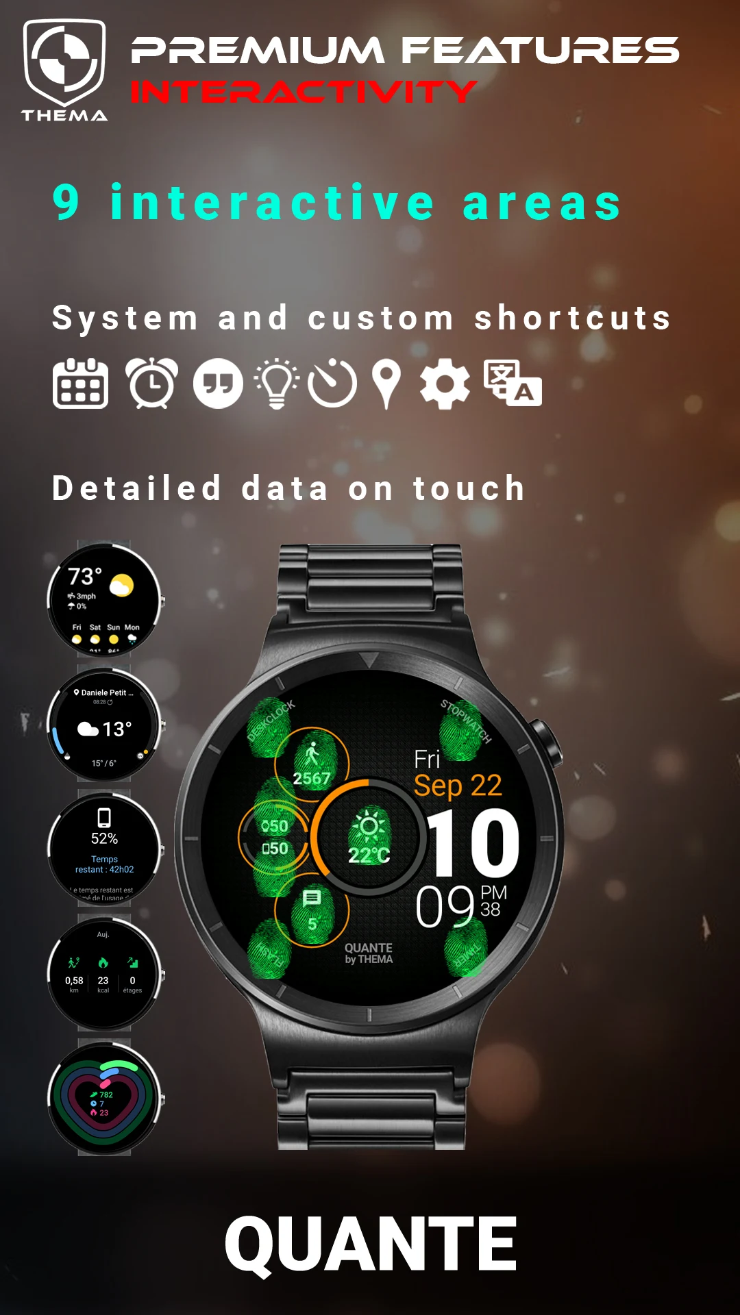 Quante Watch Face Screenshot 3