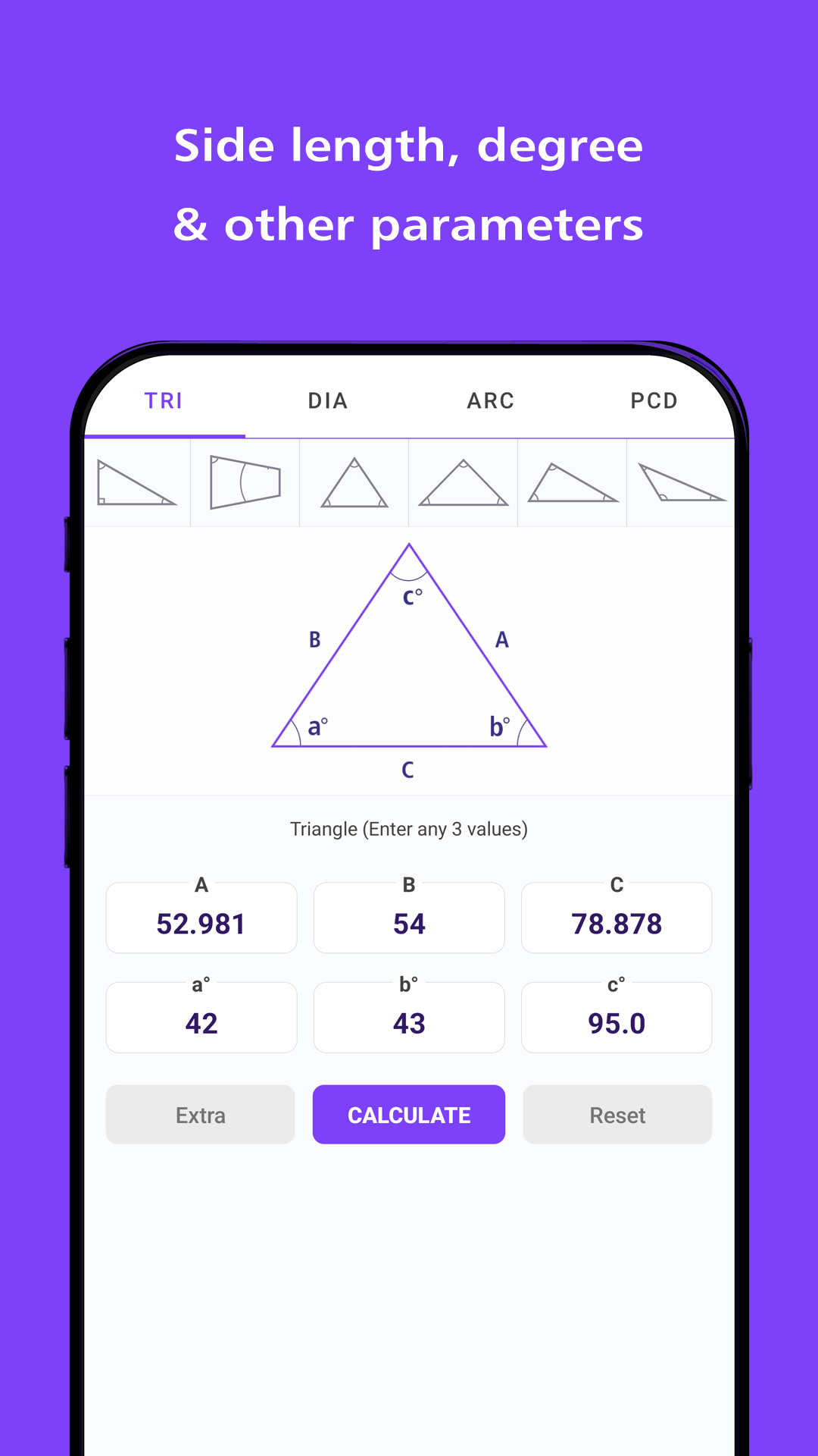 Angle Finder - Trig Calculator Screenshot 12