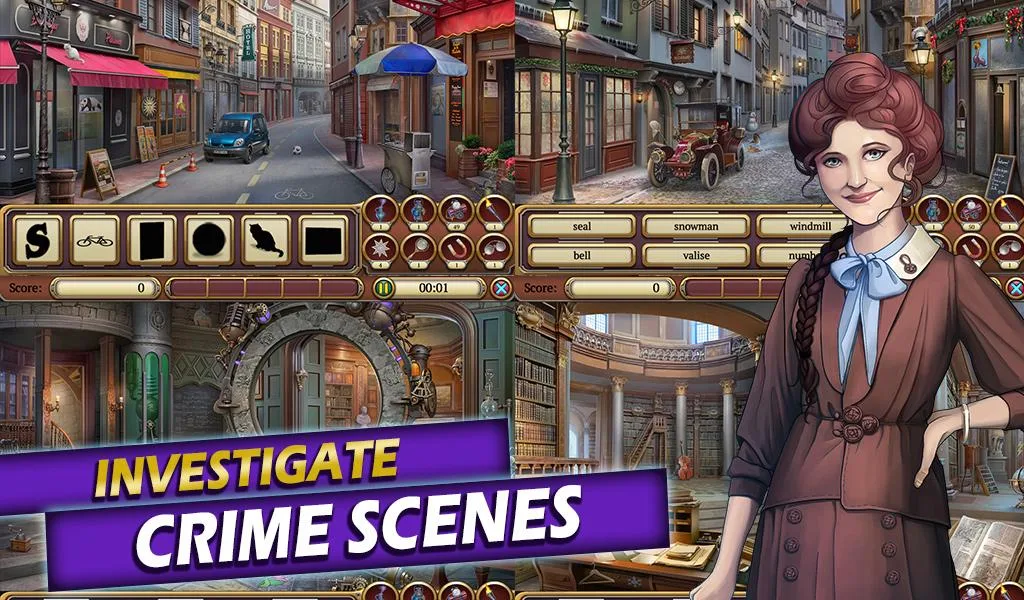 Time Crimes: Hidden Objects Screenshot 2