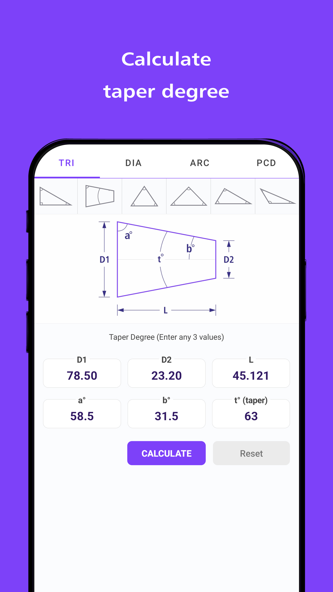 Angle Finder - Trig Calculator Screenshot 11
