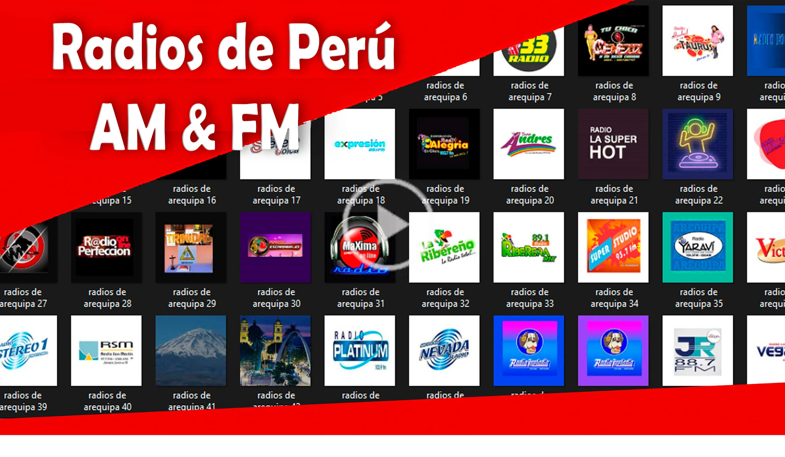 Radios del Peru - Perú AM FM Screenshot 1