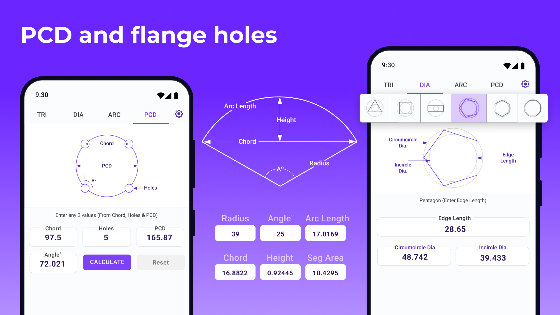 Angle Finder - Trig Calculator Screenshot 2