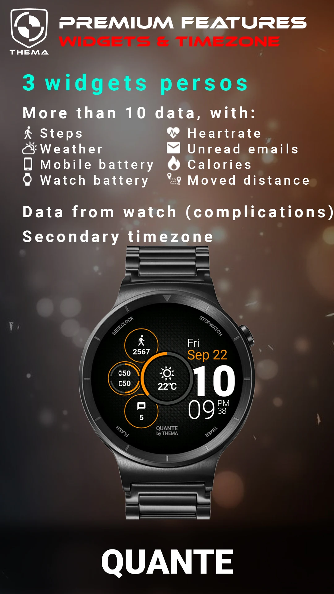 Quante Watch Face Screenshot 4