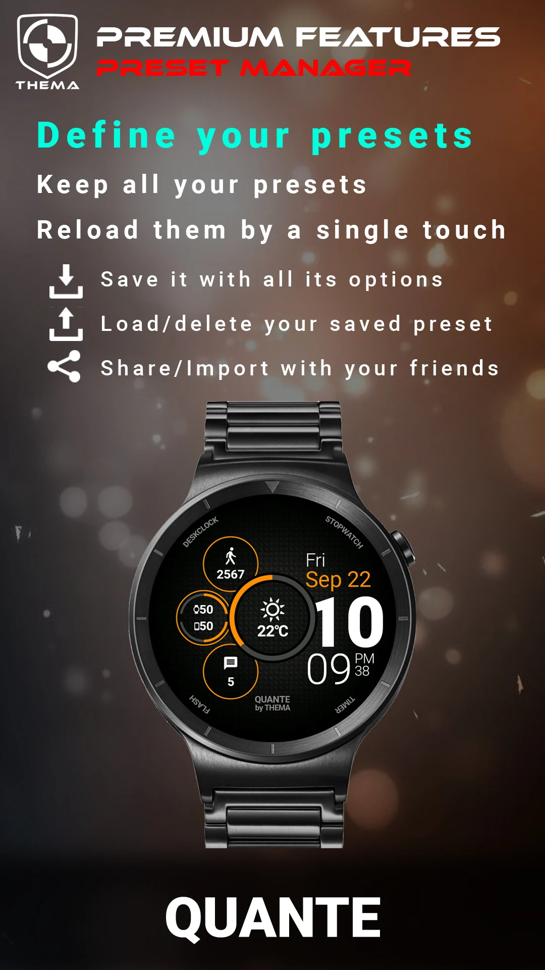 Quante Watch Face Screenshot 5