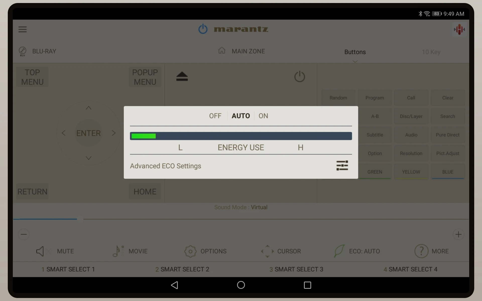 Marantz AVR Remote Screenshot 21