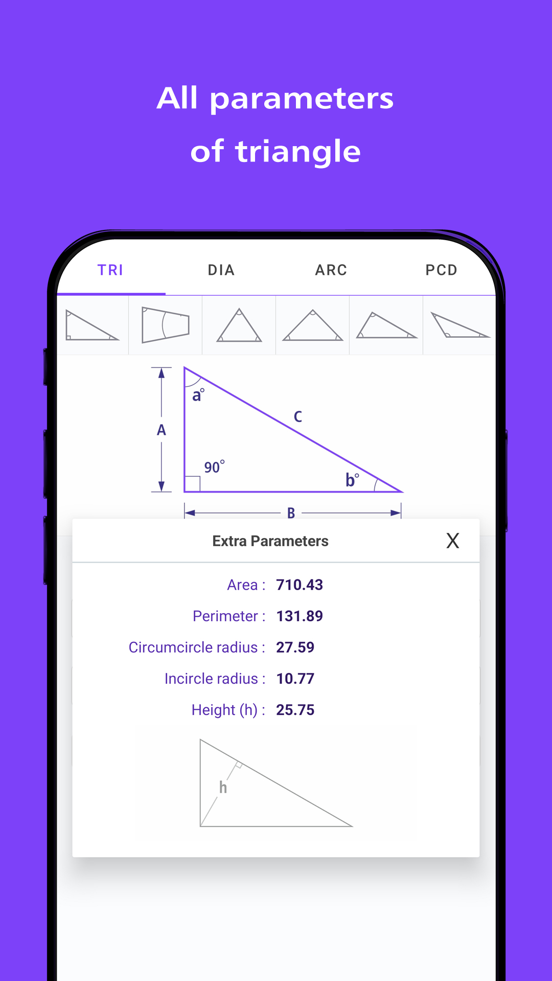 Angle Finder - Trig Calculator Screenshot 10
