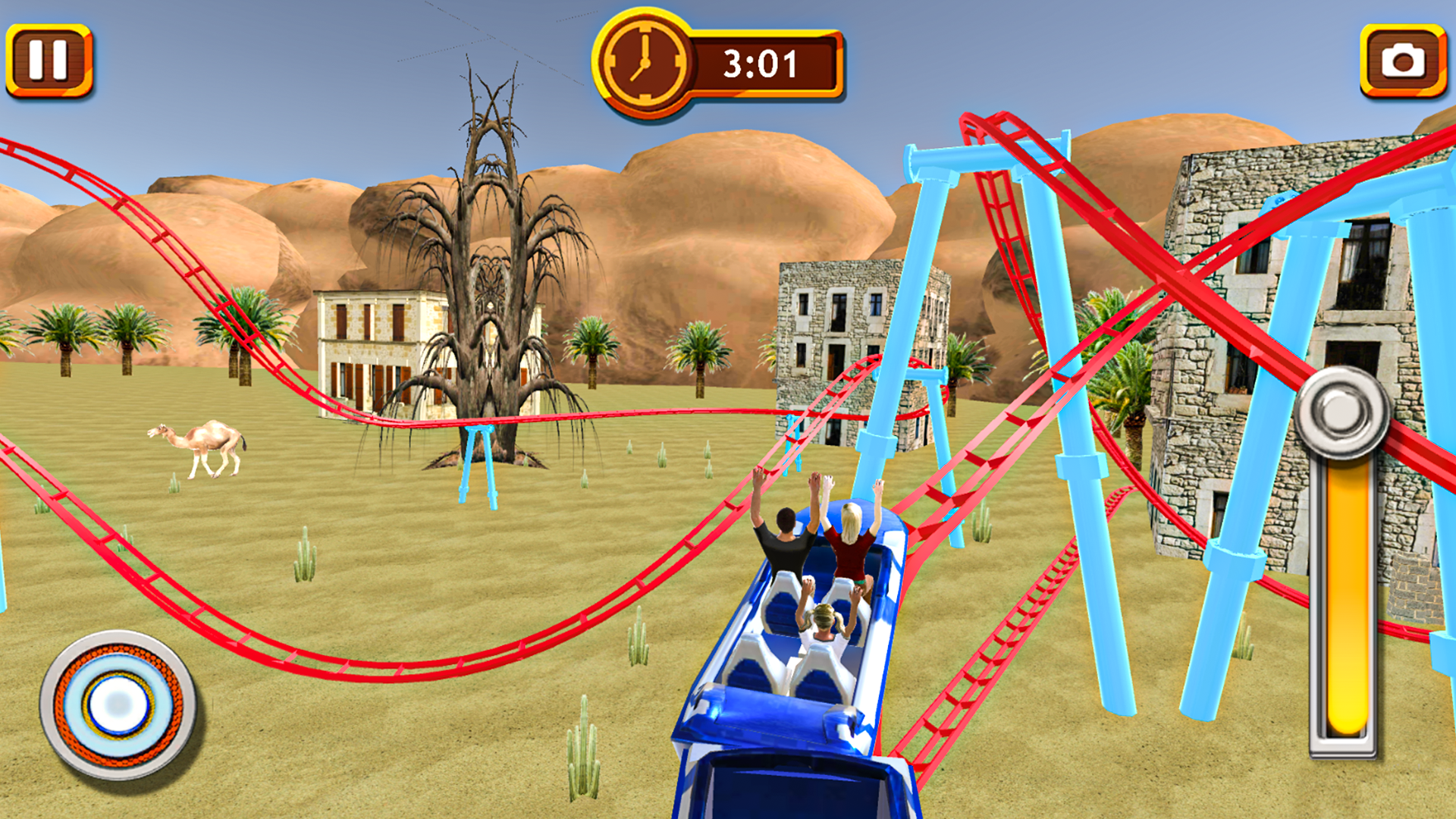 Roller Coaster Train Adventure Screenshot 1