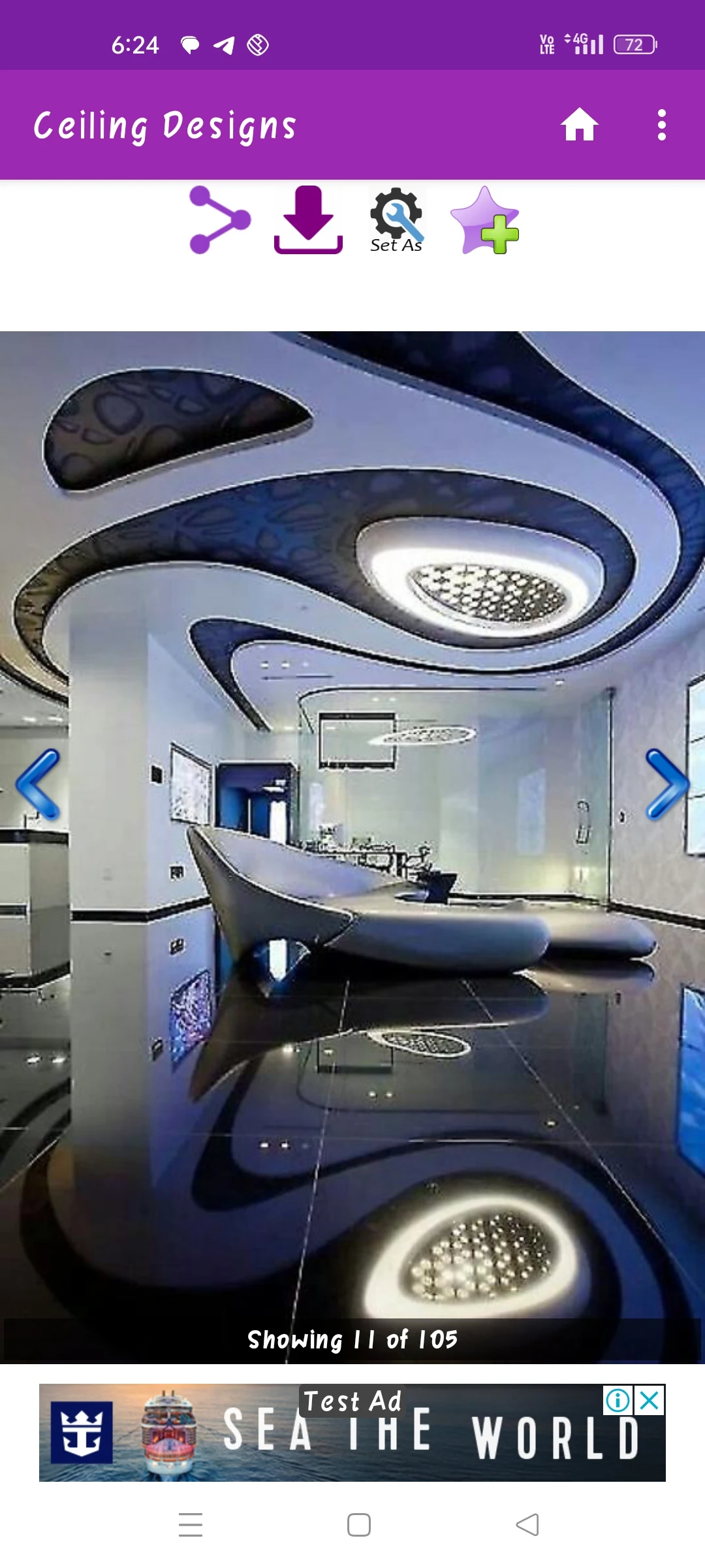 Ceiling Designs Gallery Screenshot 3