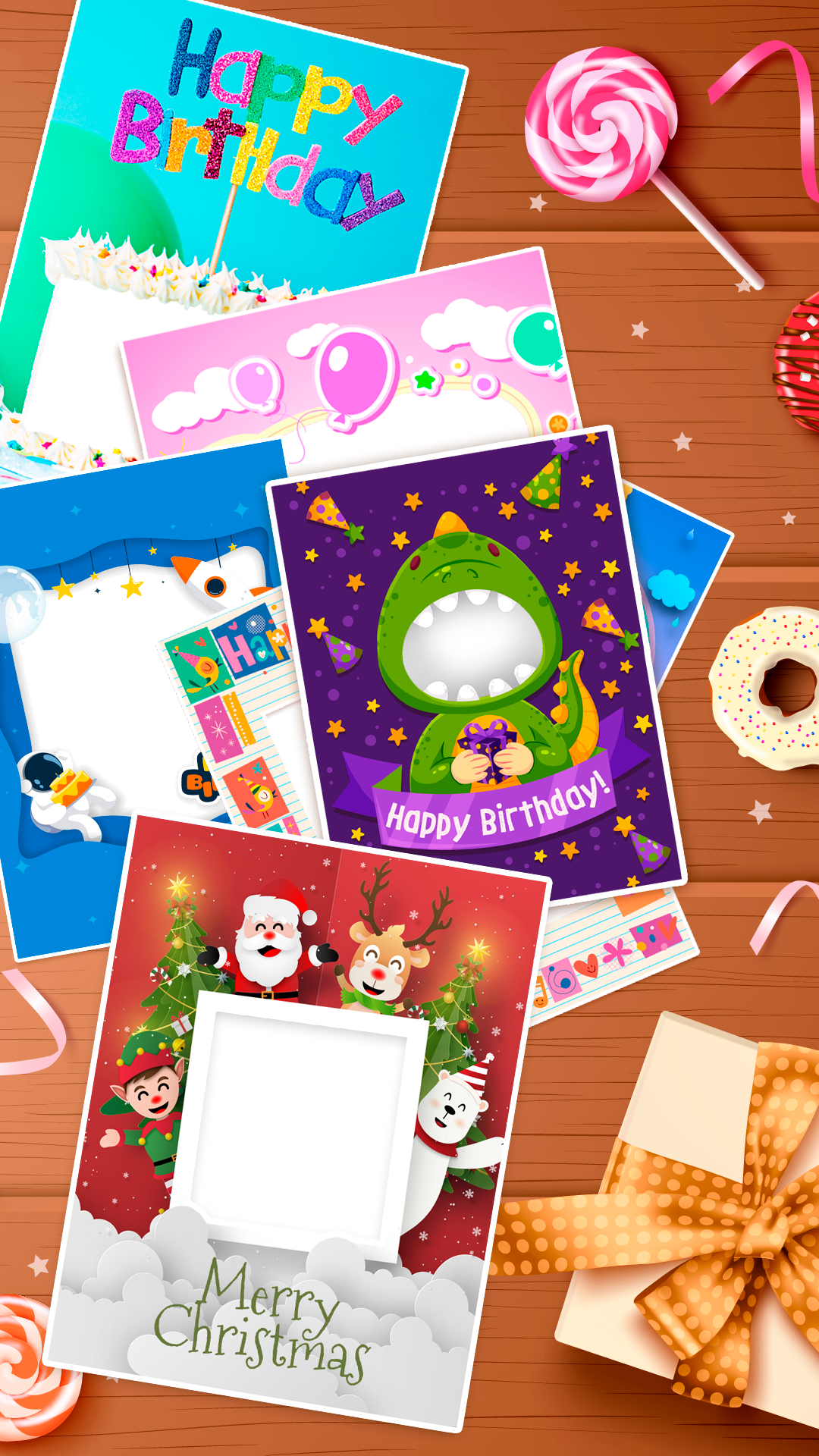 Birthday cards - Photo frames Screenshot 1
