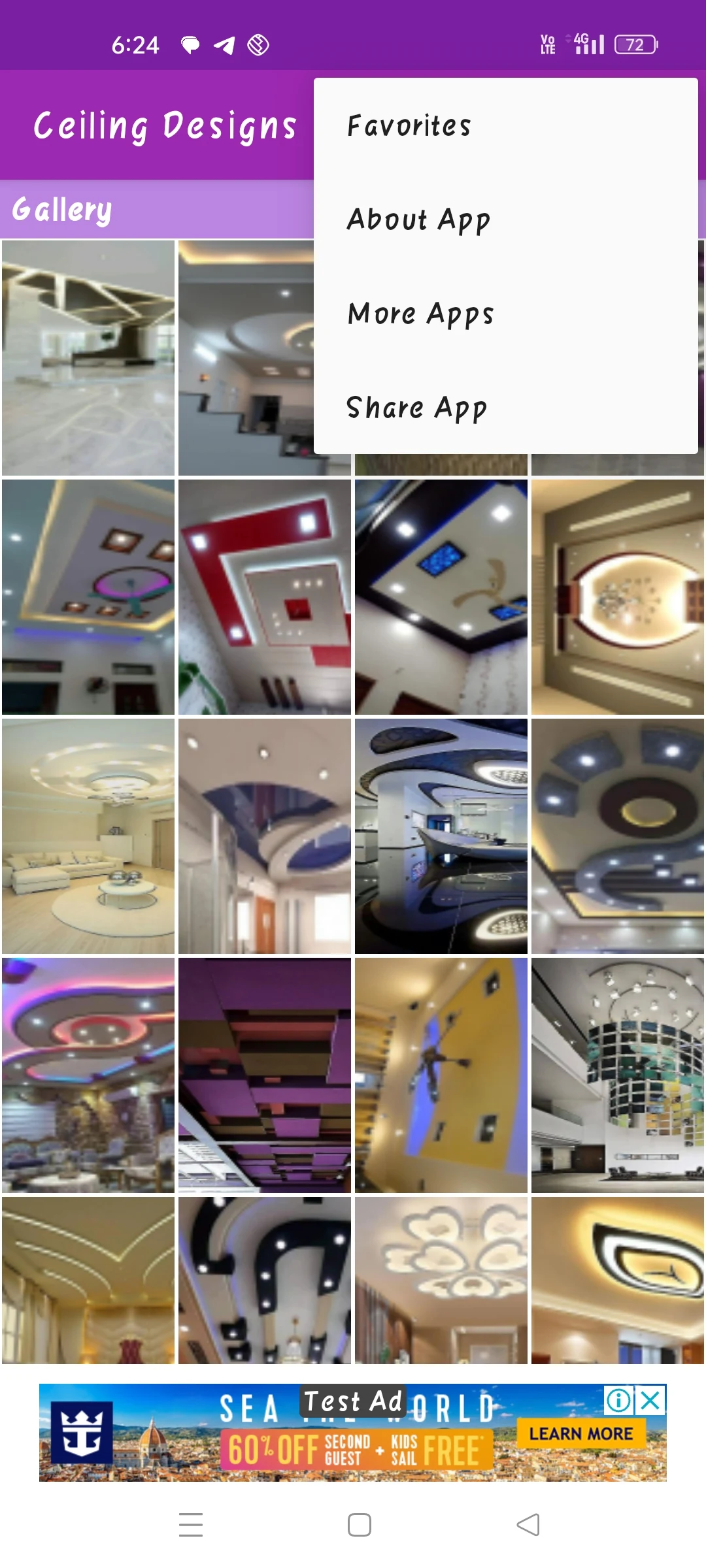 Ceiling Designs Gallery Screenshot 2