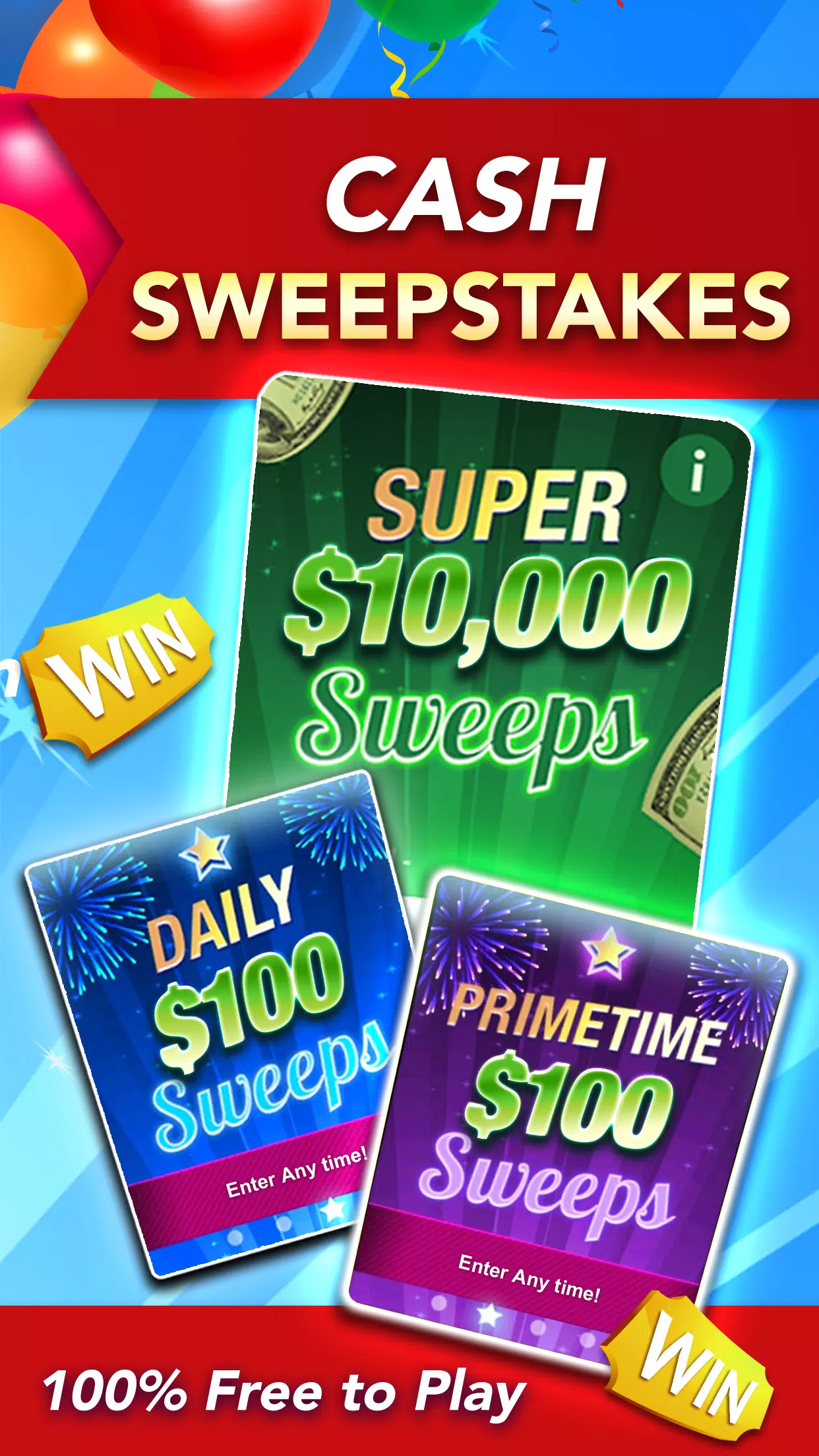 SpinToWin Slots & Sweepstakes Screenshot 2