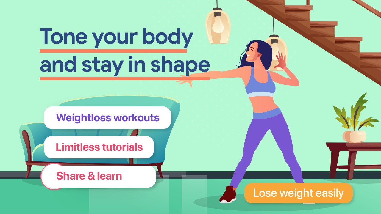 Aerobic Dance Workout Offline Screenshot 2