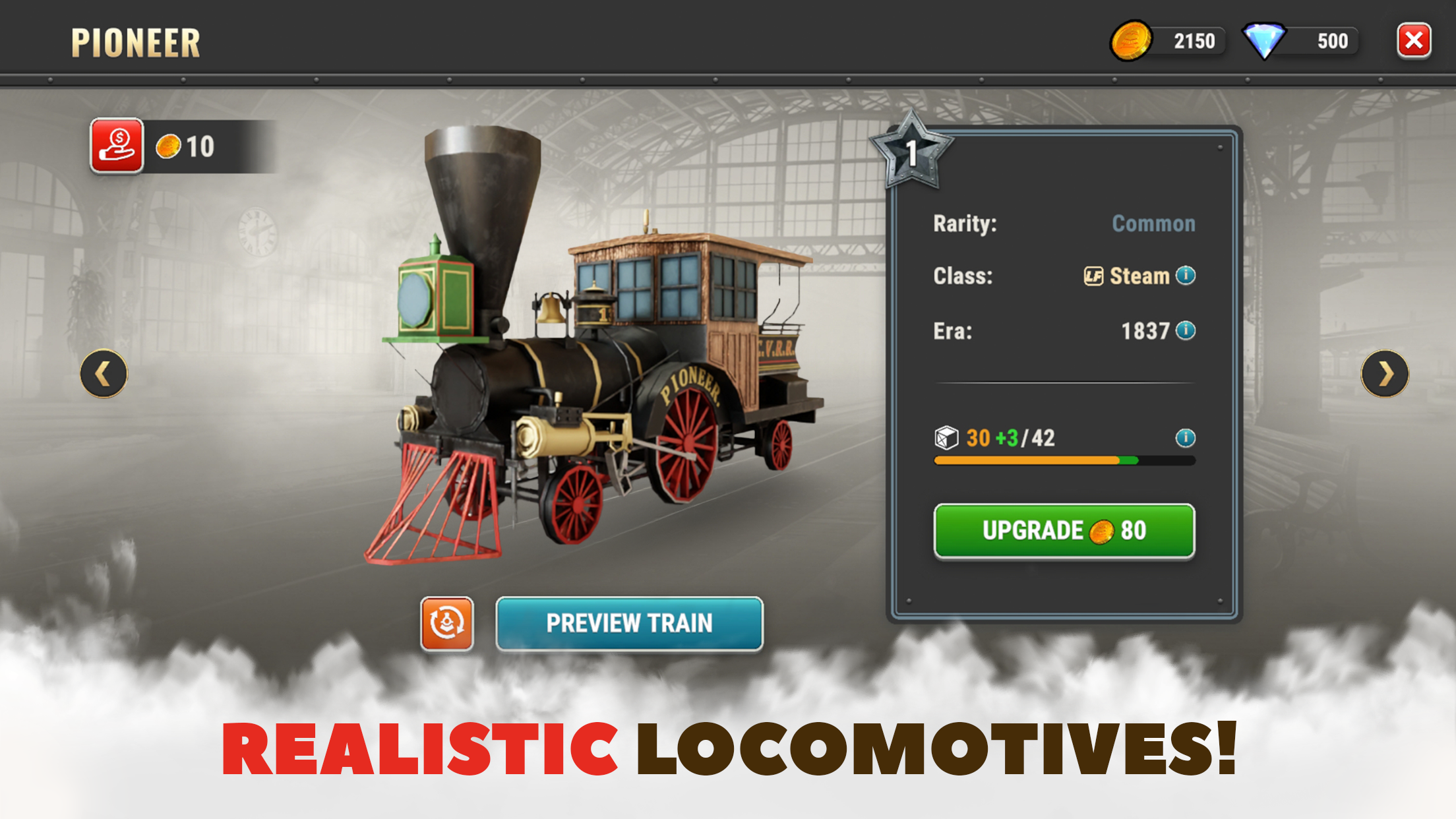 Train King Tycoon: Rail Empire Screenshot 2