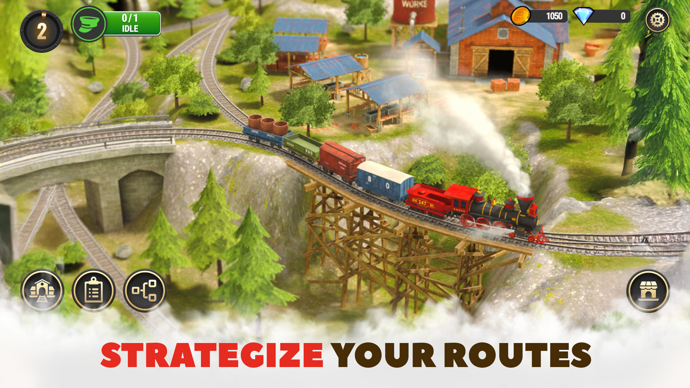 Train King Tycoon: Rail Empire Screenshot 5