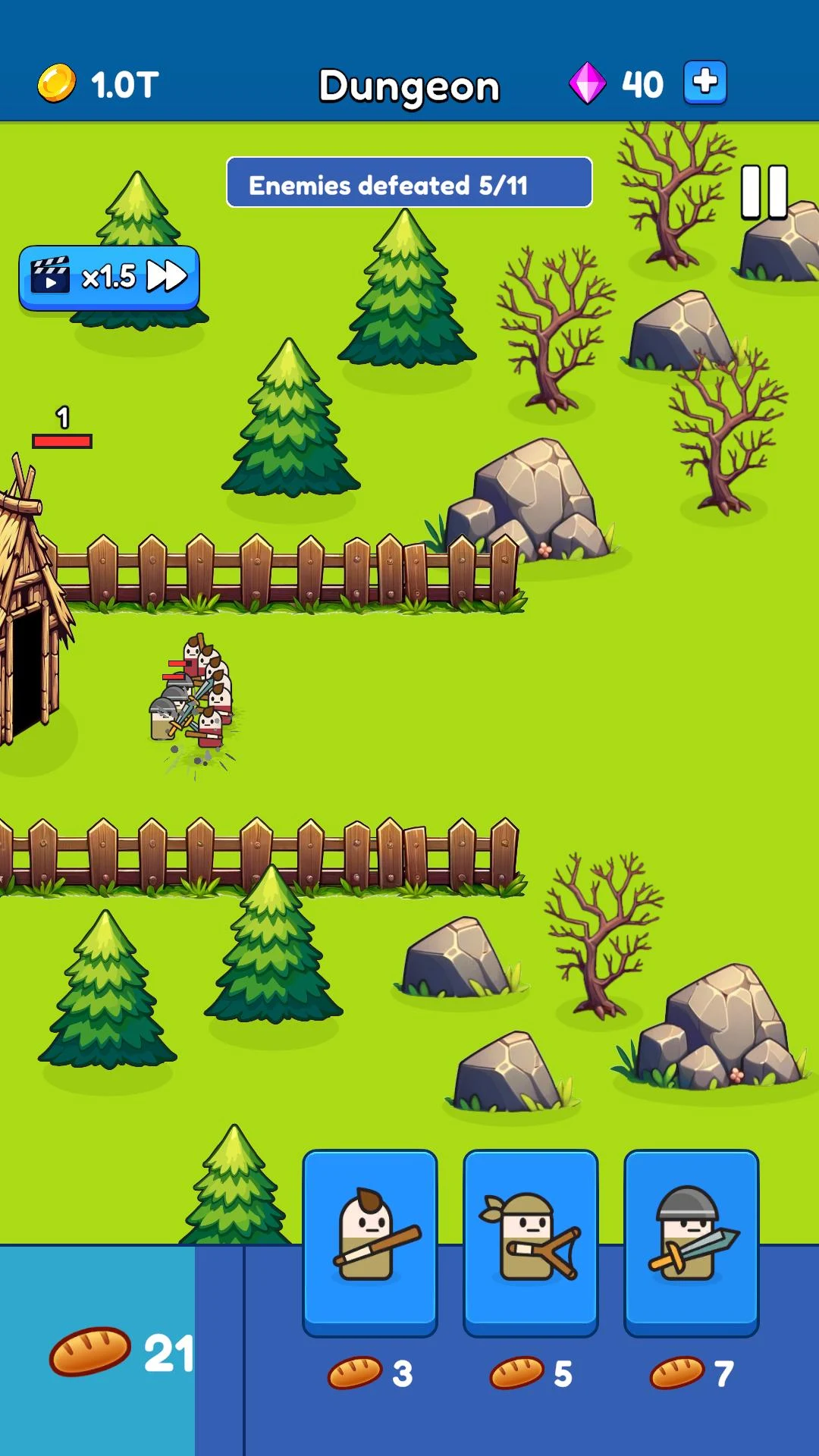 Pocket Guardian : mini TD war Screenshot 4