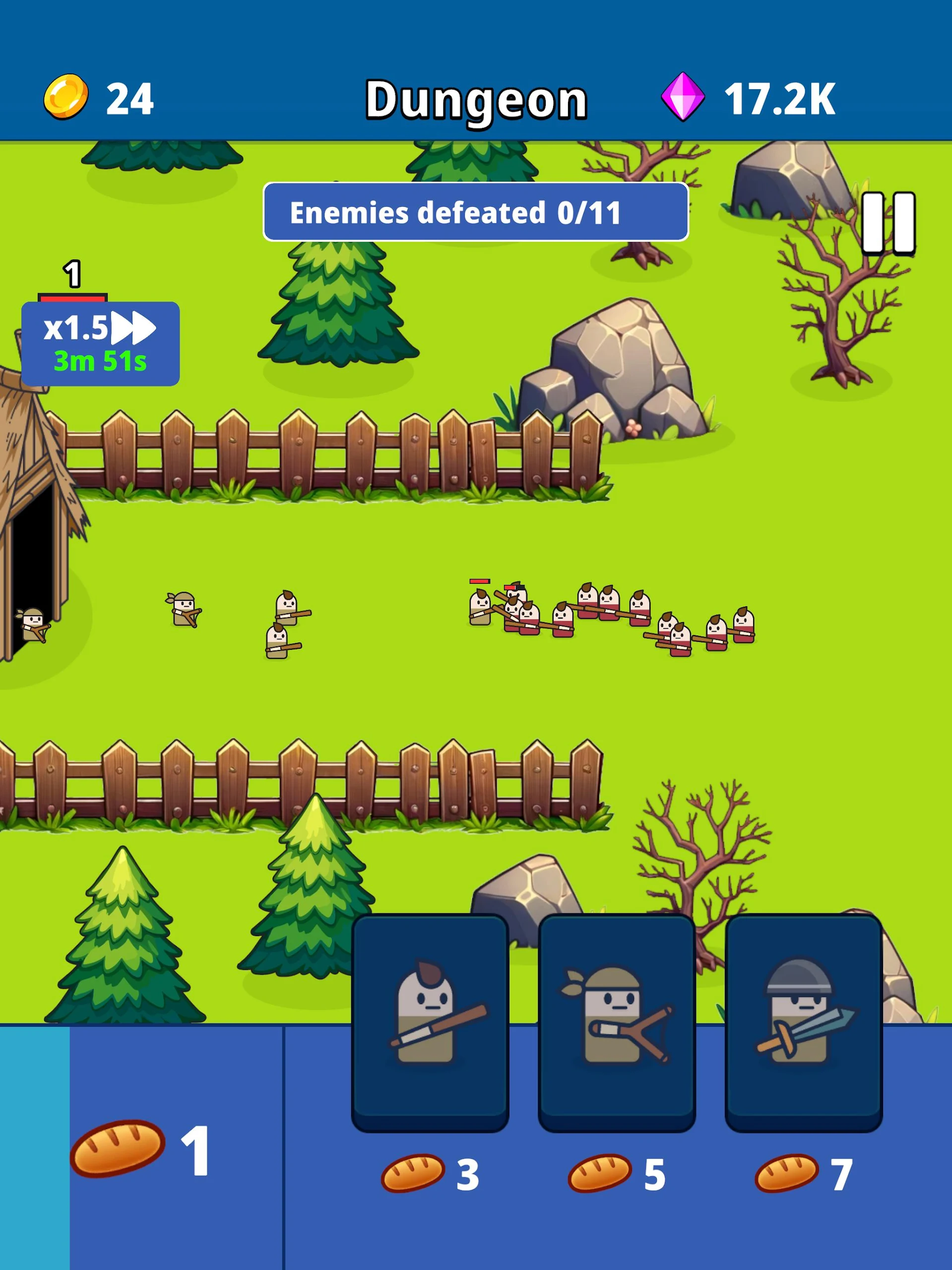 Pocket Guardian : mini TD war Screenshot 11