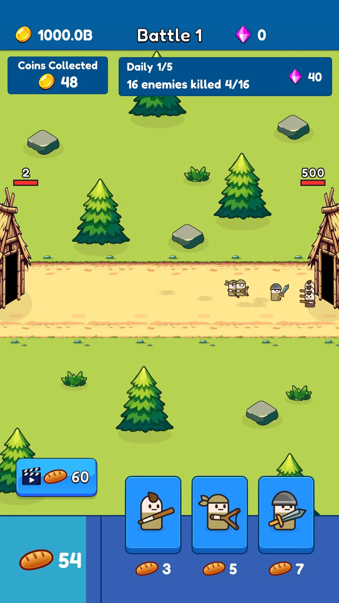 Pocket Guardian : mini TD war Screenshot 1