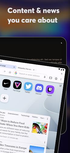 Opera browser with AI Screenshot 13