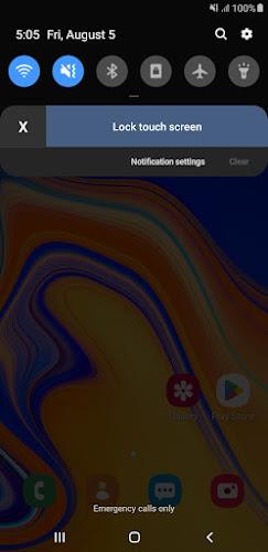 Lock touch screen for video Screenshot 6