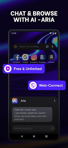 Opera browser with AI Screenshot 2
