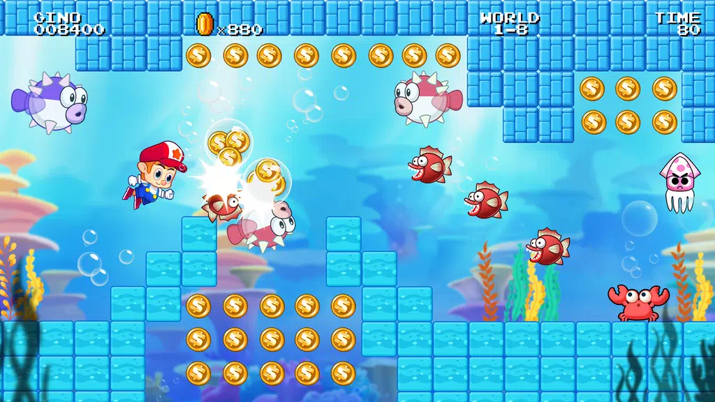 Super Gino Bros - Jump & Run Screenshot 2