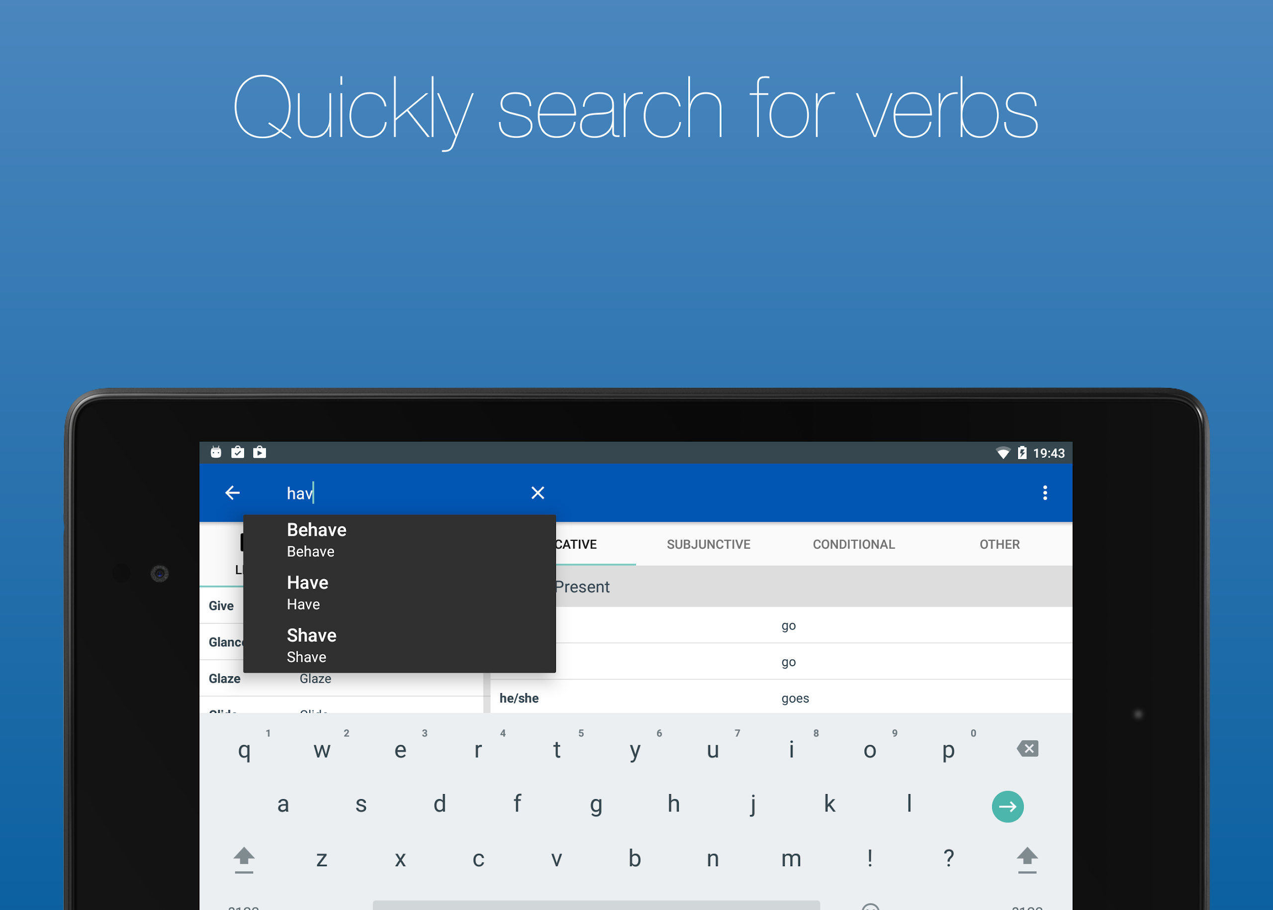 English Verb Conjugator Screenshot 8