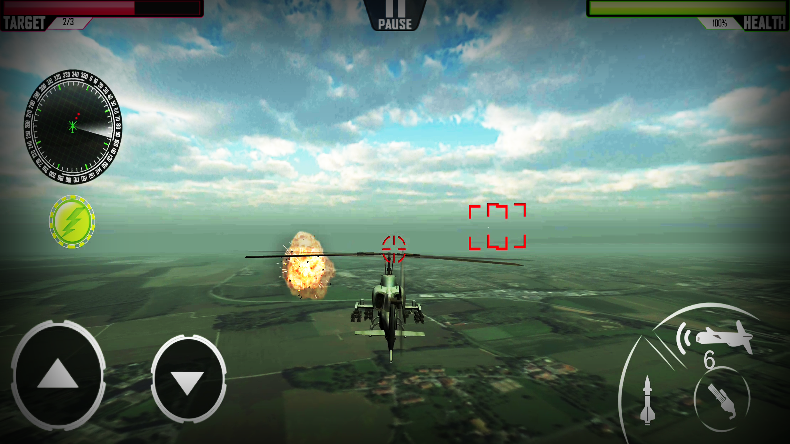 Heli Air Attack - Jet Games Screenshot 4