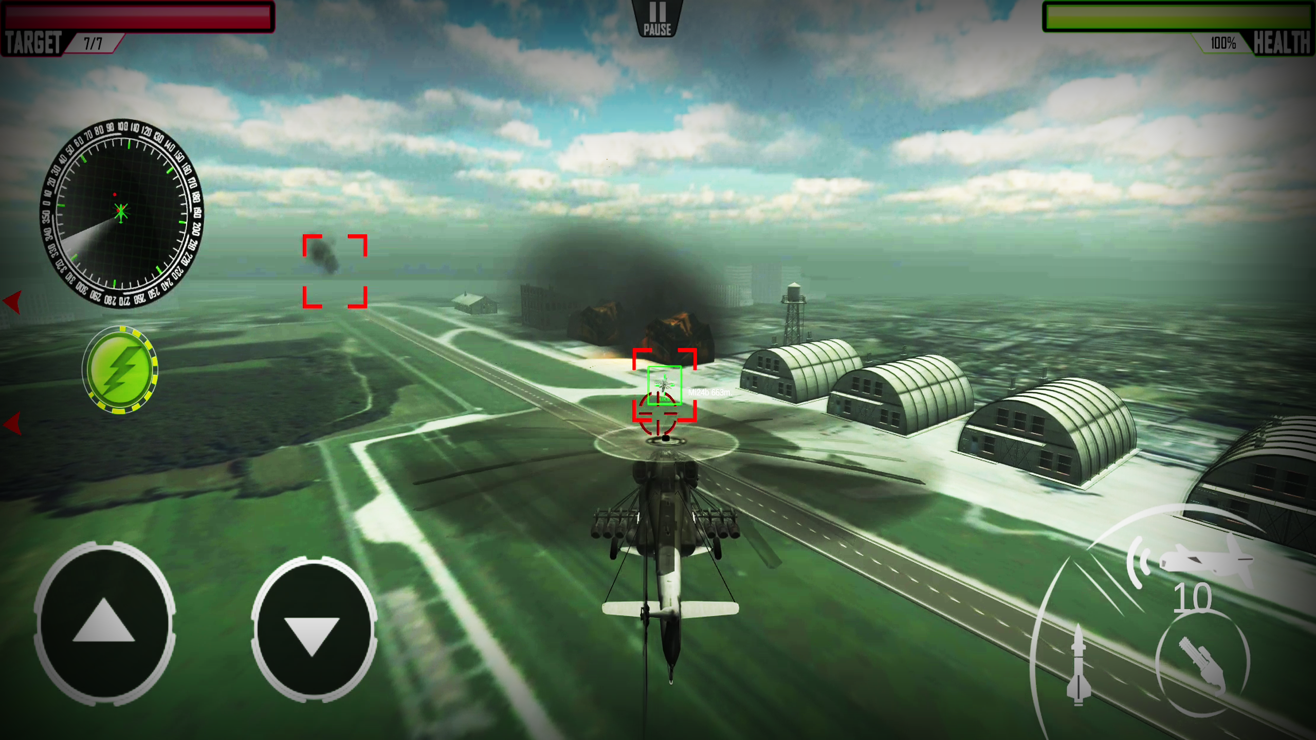 Heli Air Attack - Jet Games Screenshot 1