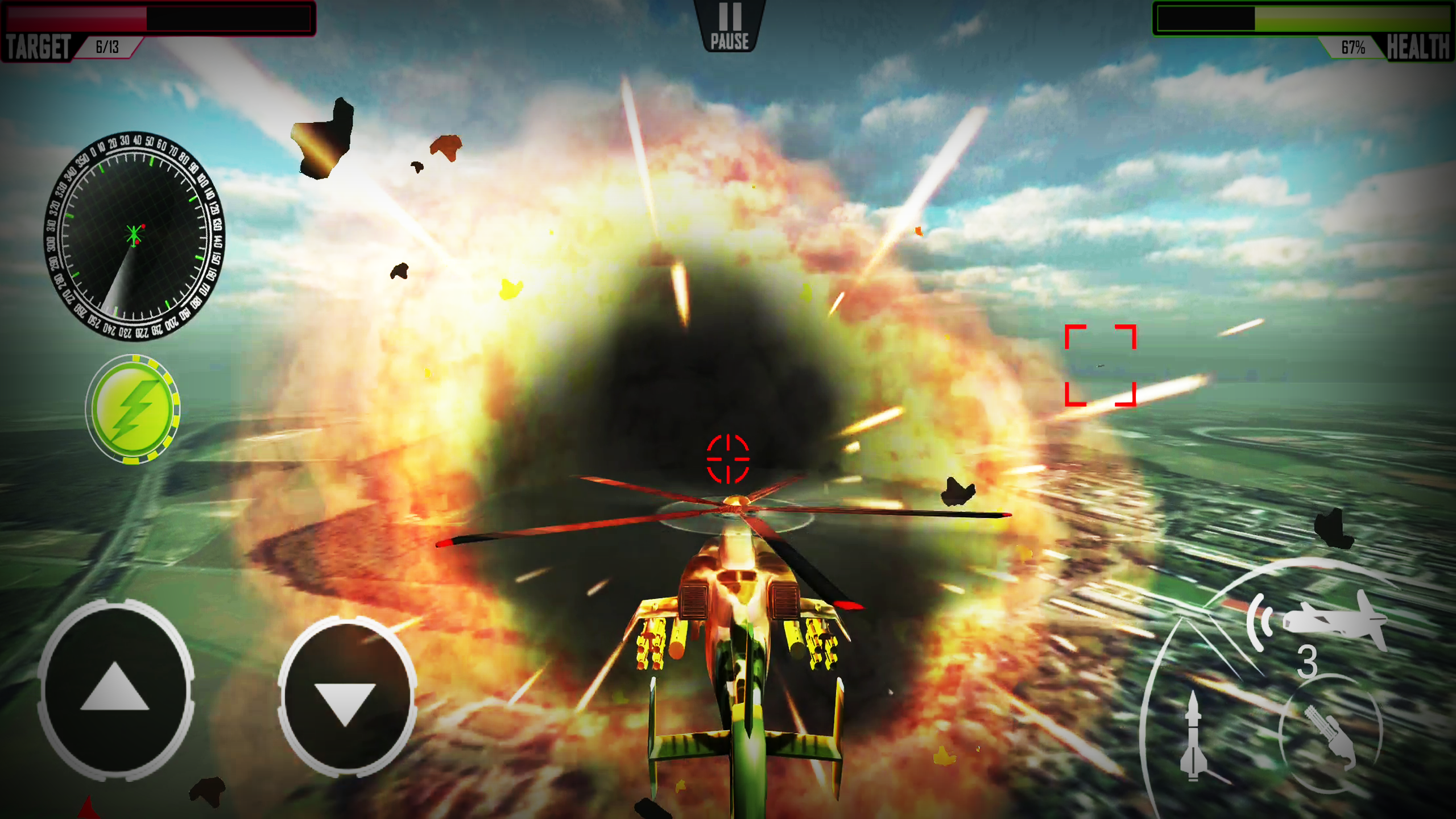 Heli Air Attack - Jet Games Screenshot 7
