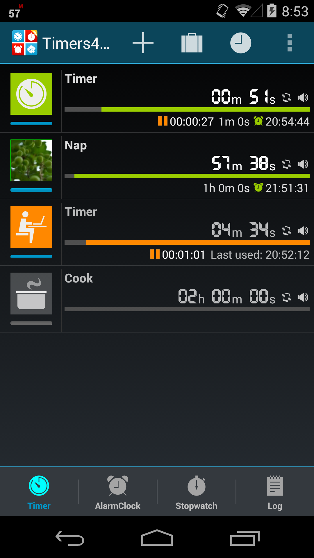 Timers4Me - Timer & Stopwatch Screenshot 1