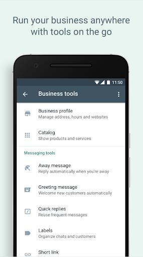 WhatsApp Business Screenshot 2