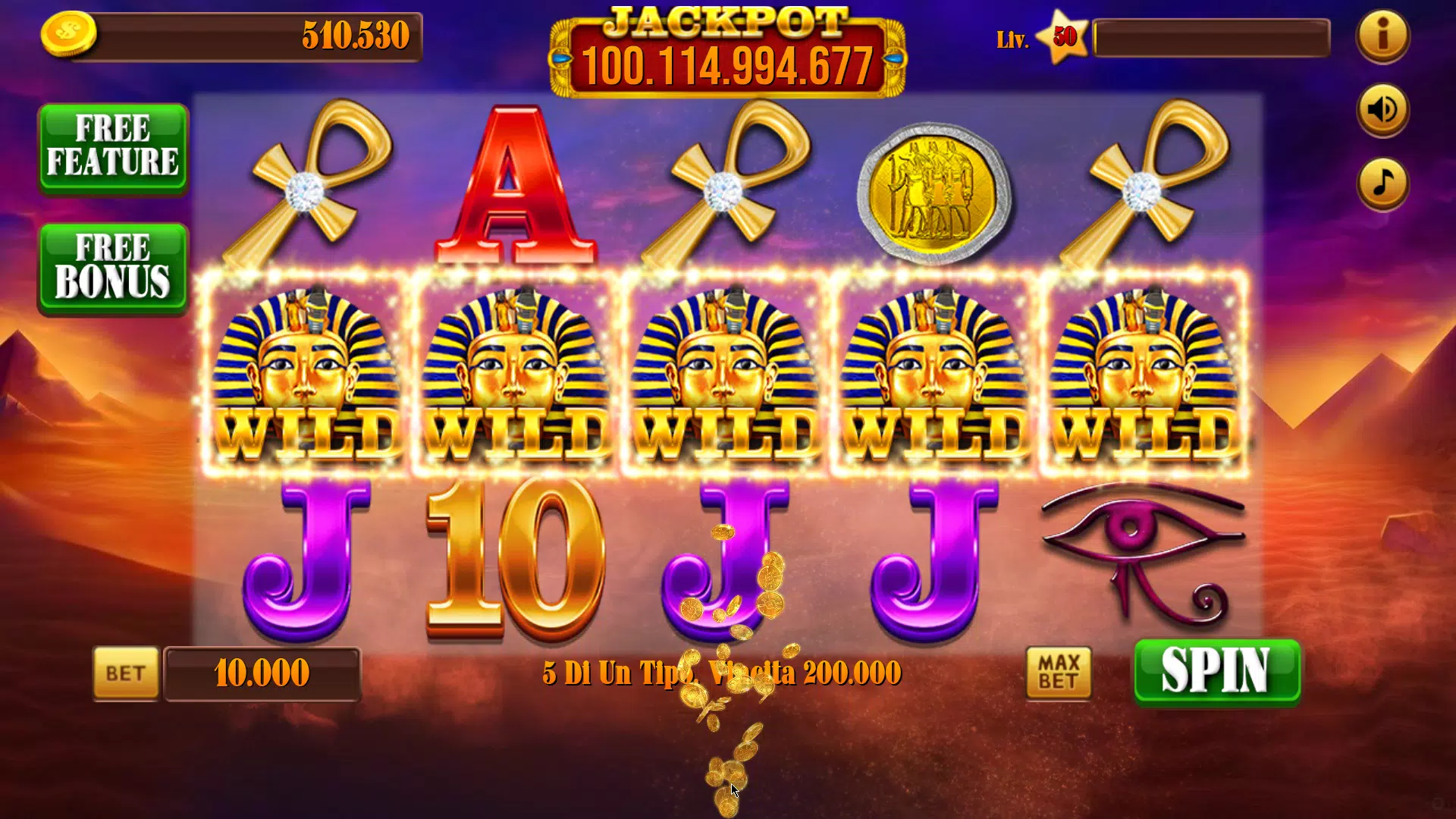 Sphinx Jackpot Screenshot 4