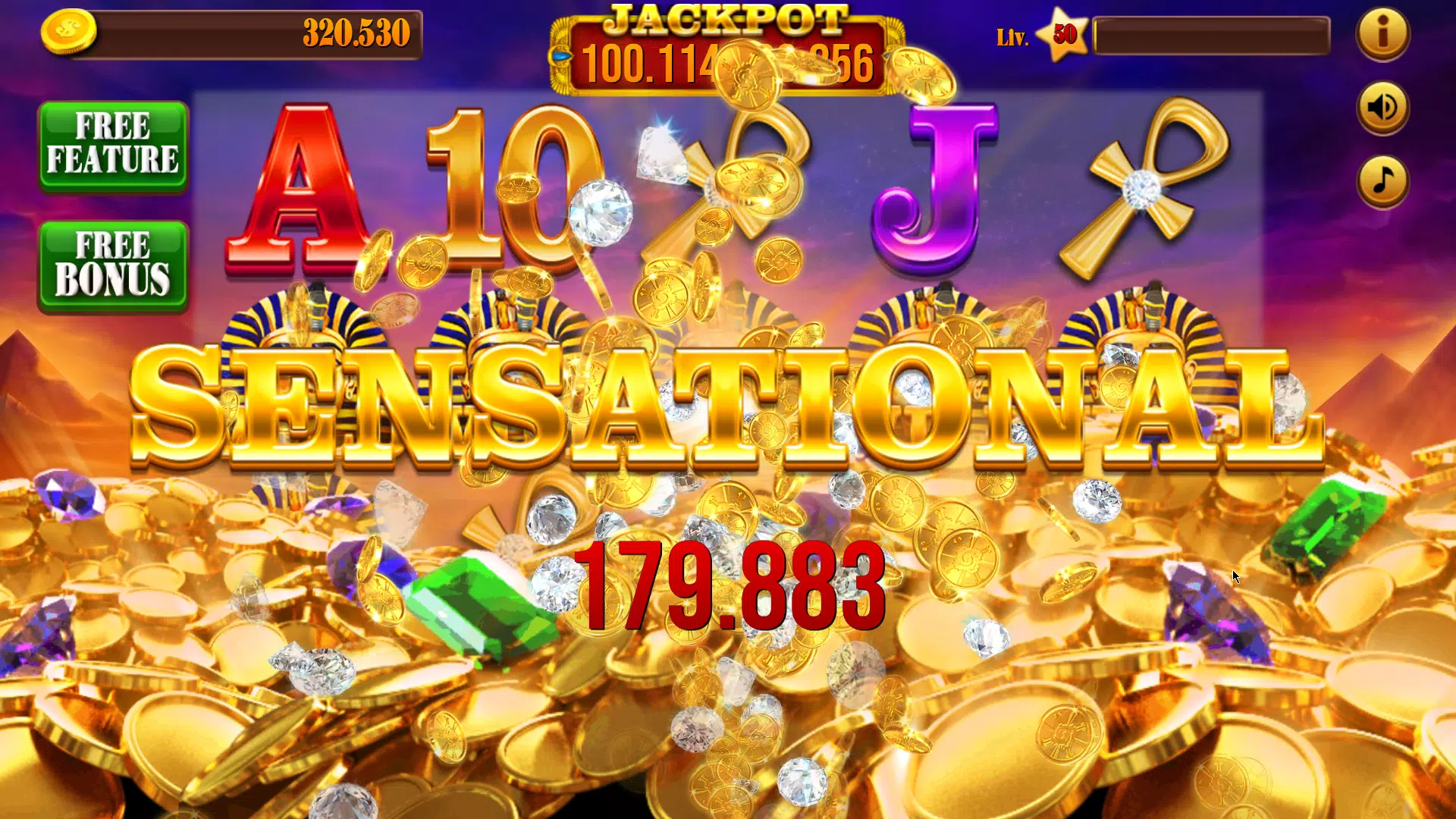 Sphinx Jackpot Screenshot 3