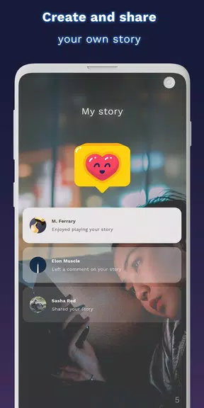 Sutoko : Love Text Story Screenshot 4