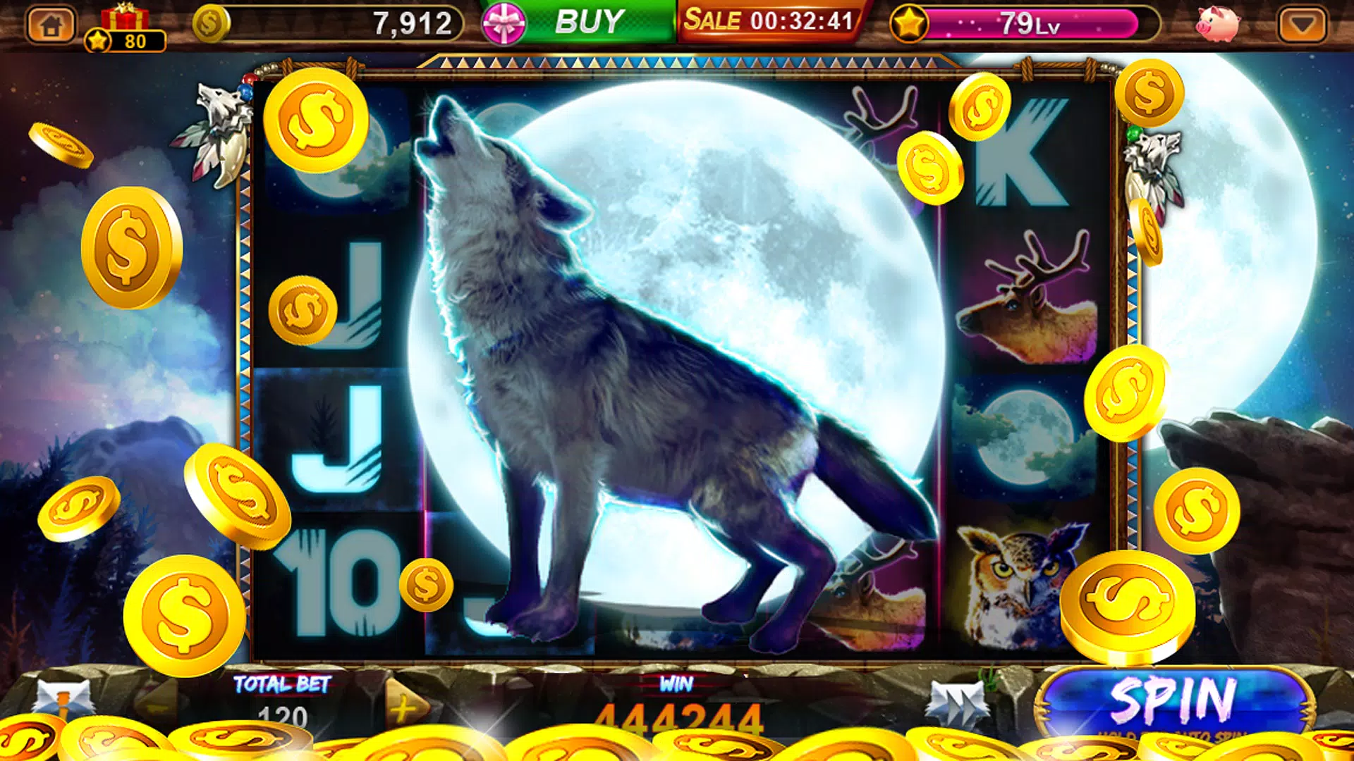 Galaxy Casino Slots game Screenshot 1