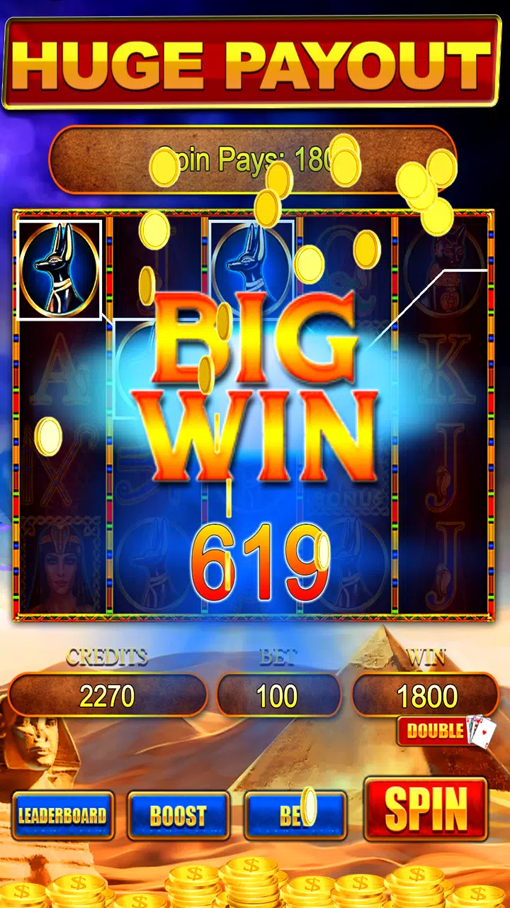 Slot Machine Cleopatra Slots Screenshot 1