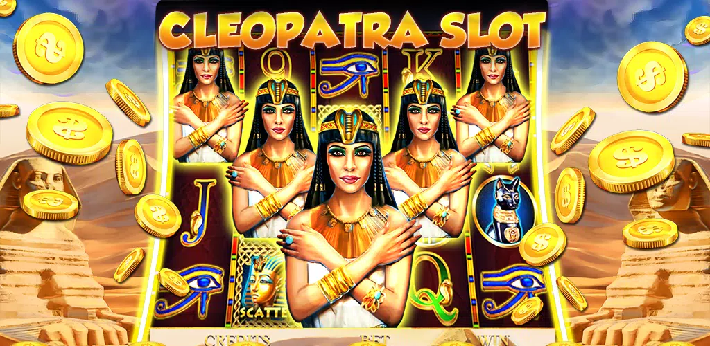 Slot Machine Cleopatra Slots Screenshot 4
