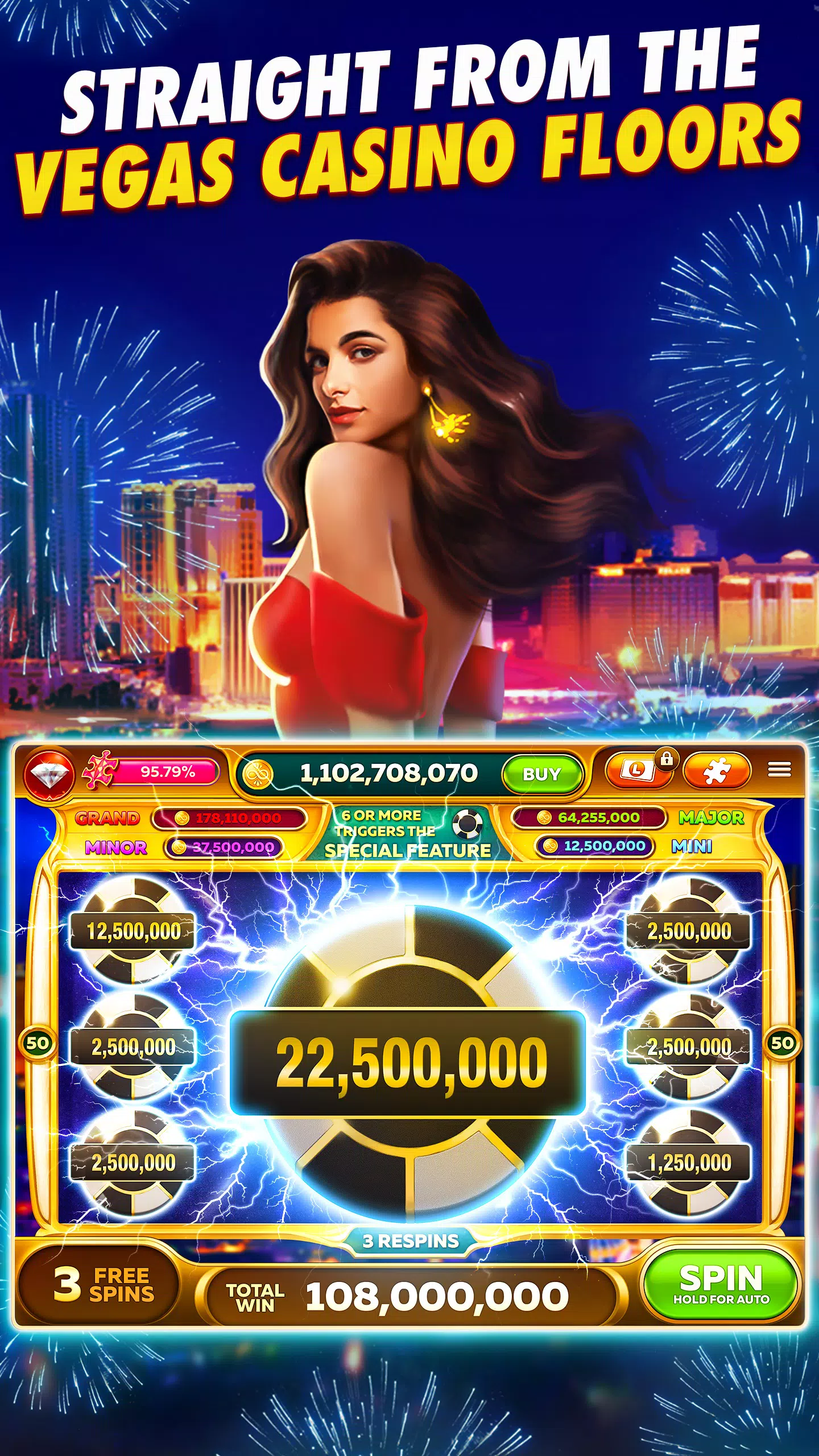 Infinity Slots Casino Games Screenshot 2