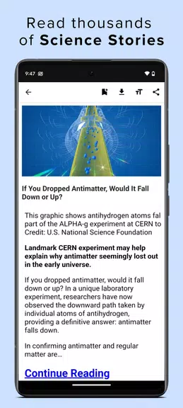 Science News Daily Screenshot 1