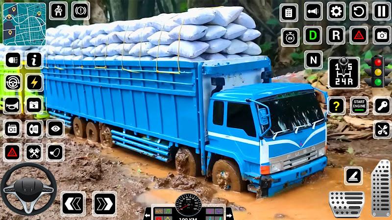 Offroad Mud Truck Driving Game Screenshot 13