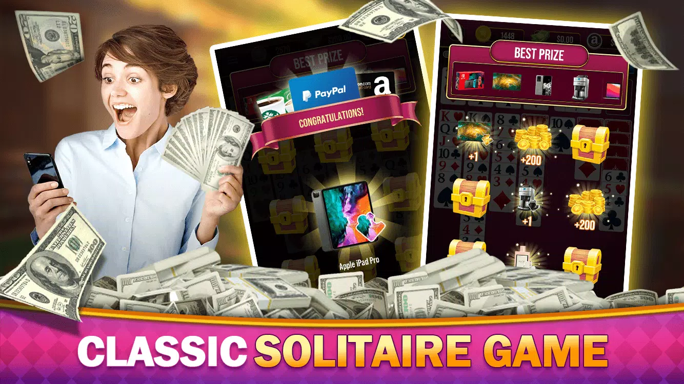 Bounty Solitaire : Money Games Screenshot 2